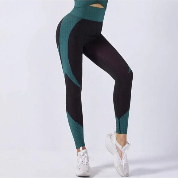 Stretch Workout Leggings- Size L- Brand New - Picture 5 of 10